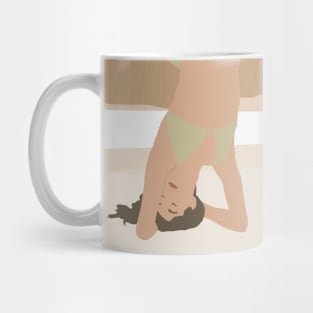 Yoga Women #abstract #digitalart Mug